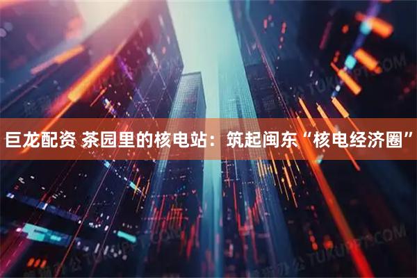 巨龙配资 茶园里的核电站：筑起闽东“核电经济圈”